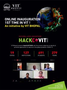 VIT Bhopal  - Best University in Central India -  HackCoVIT-Mailer-2-223x300