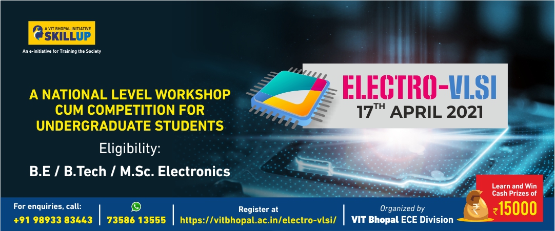 VIT Bhopal  - Best University in Central India -  Electro-VLSI-Web-Banner