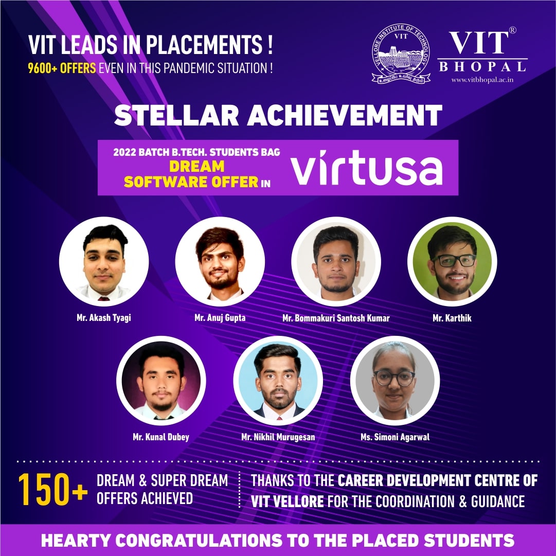 VIT Bhopal  - Best University in Central India -  Placement-Virtusa-Instagram-post1-min