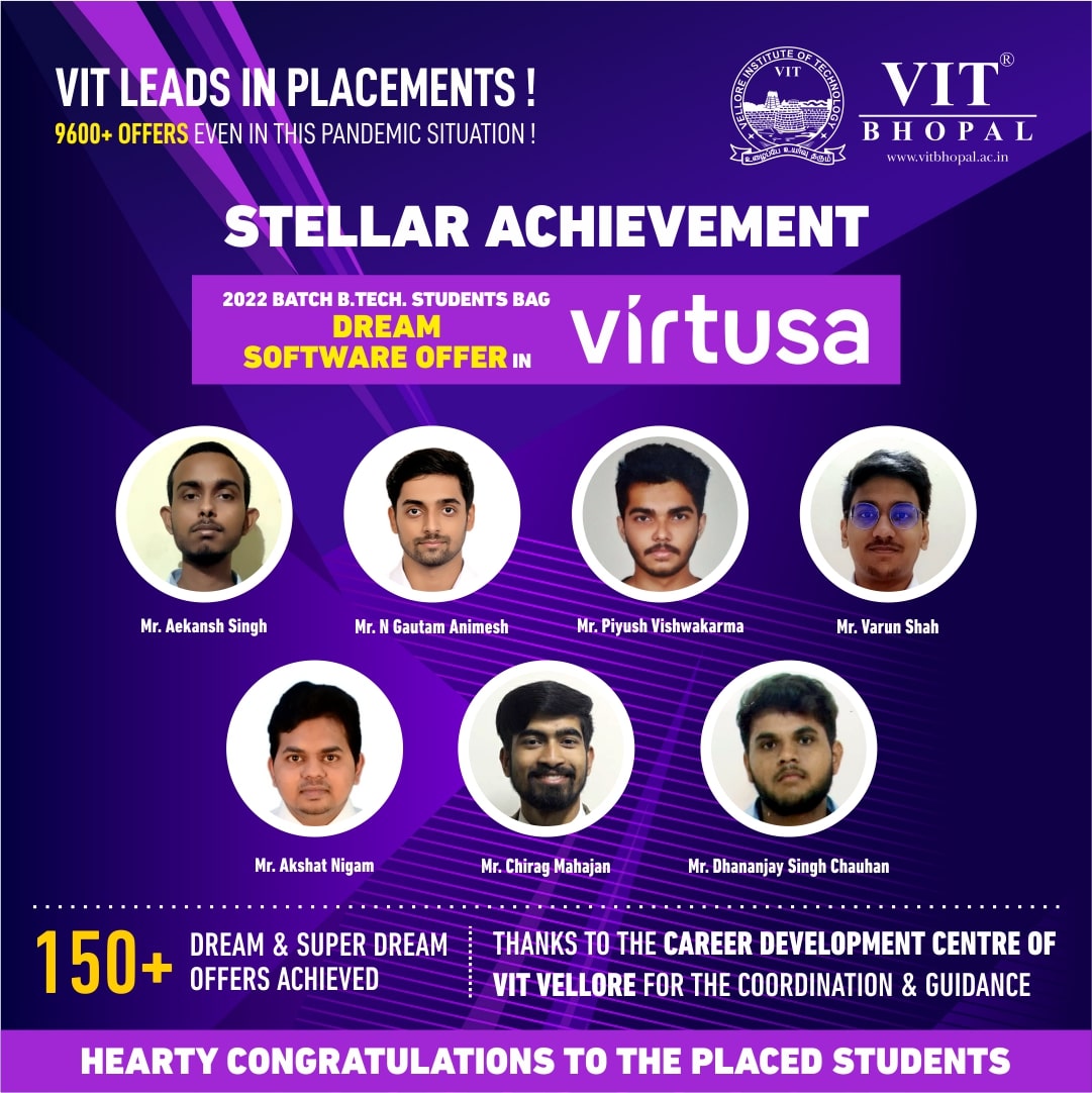 VIT Bhopal  - Best University in Central India -  Placement-Virtusa-Instagram-post2-min
