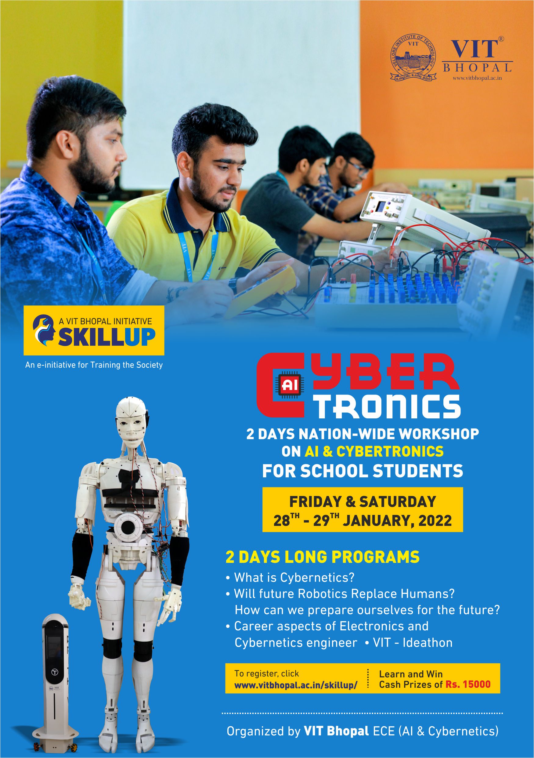 VIT Bhopal  - Best University in Central India -  3-Cybertronics-Mailer