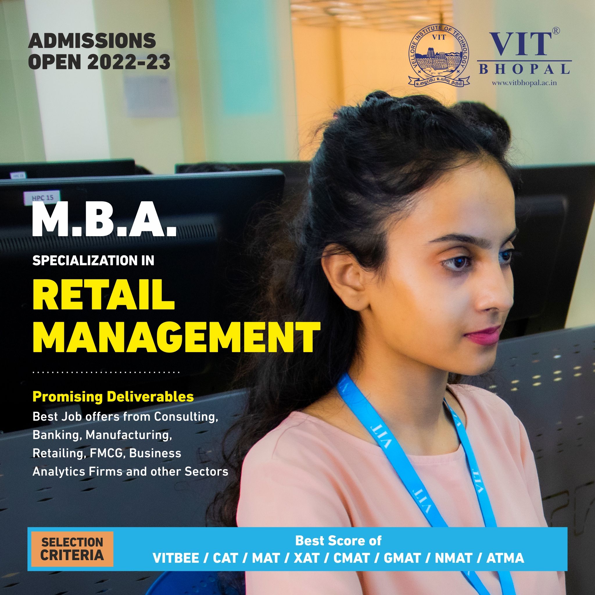 VIT Bhopal  - Best University in Central India -  Retail