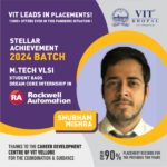 VIT Bhopal  - Best University in Central India -  Shubham-Intern-Post-150x150