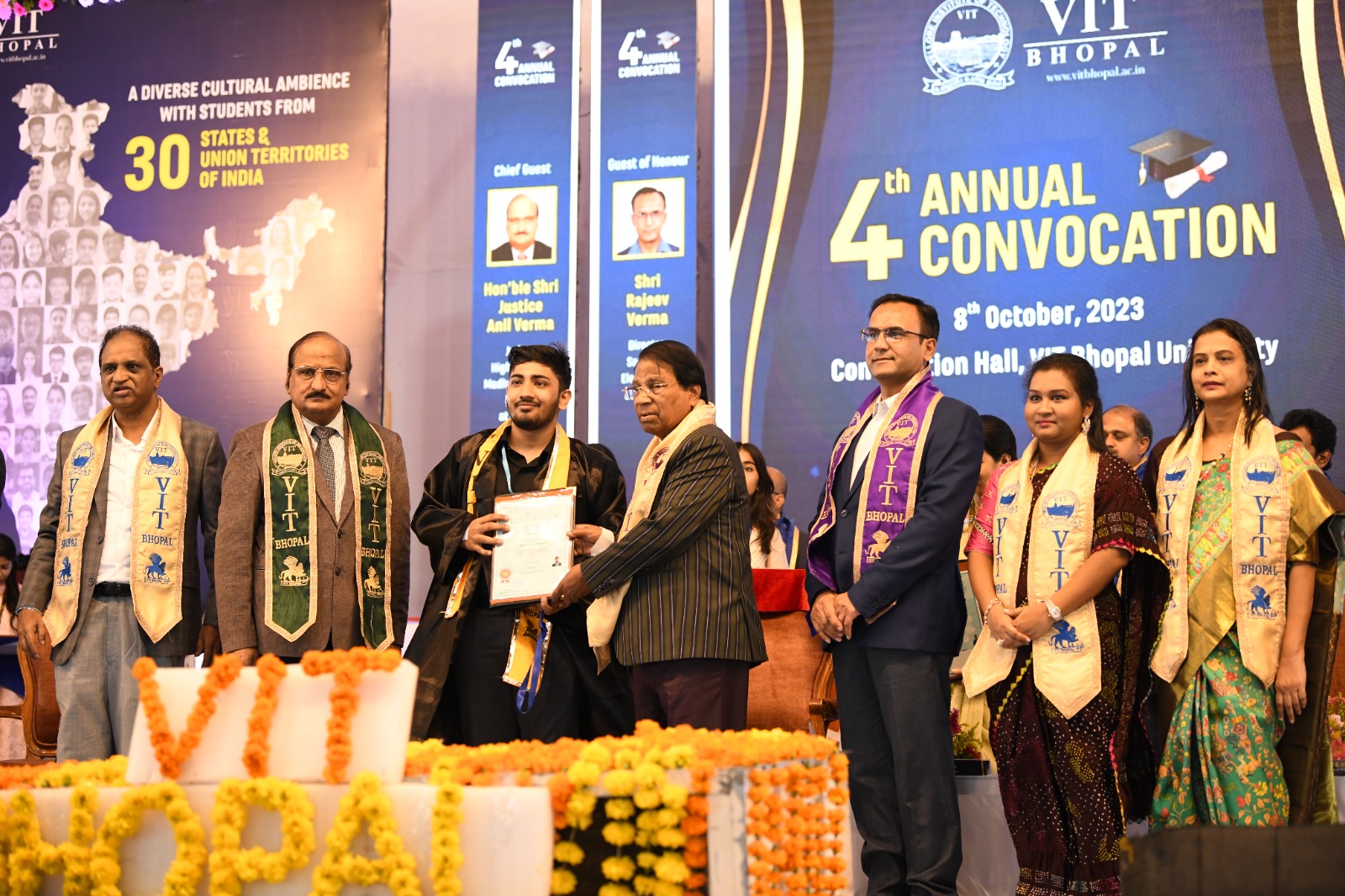 VIT Bhopal  - Best University in Central India -  VITB_4th_Convocation_12
