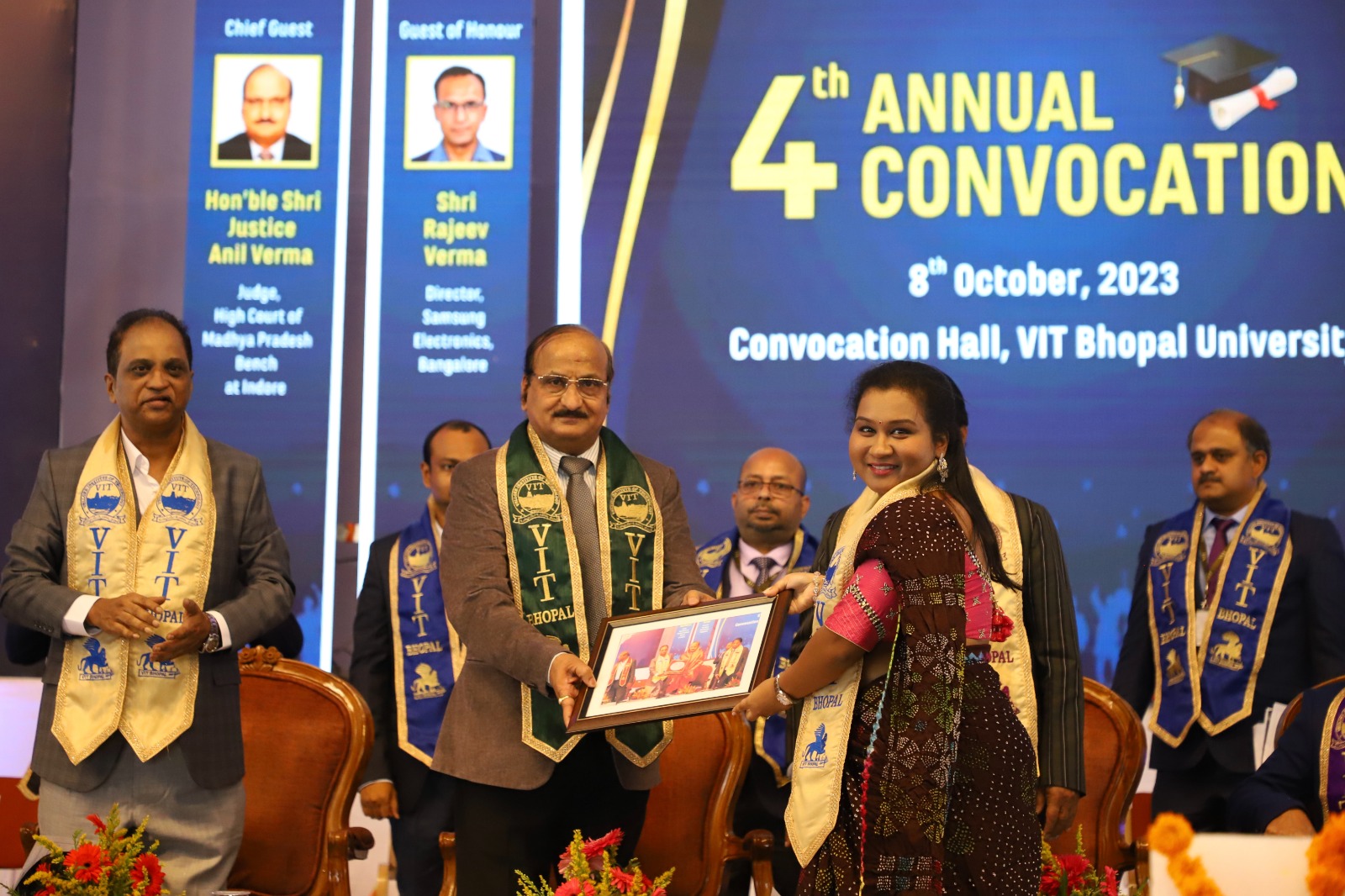 VIT Bhopal  - Best University in Central India -  VITB_4th_Convocation_16