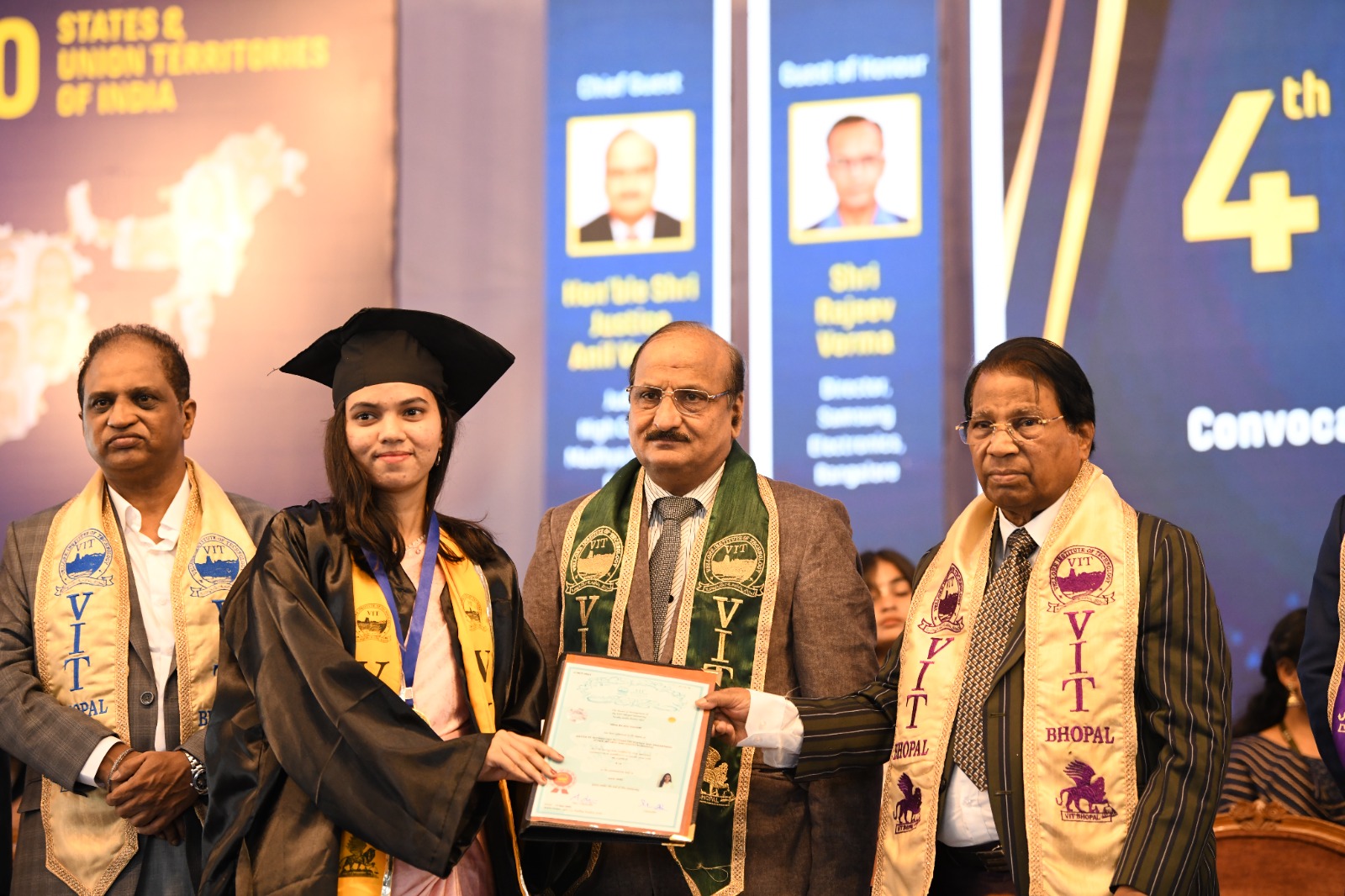 VIT Bhopal  - Best University in Central India -  VITB_4th_Convocation_24