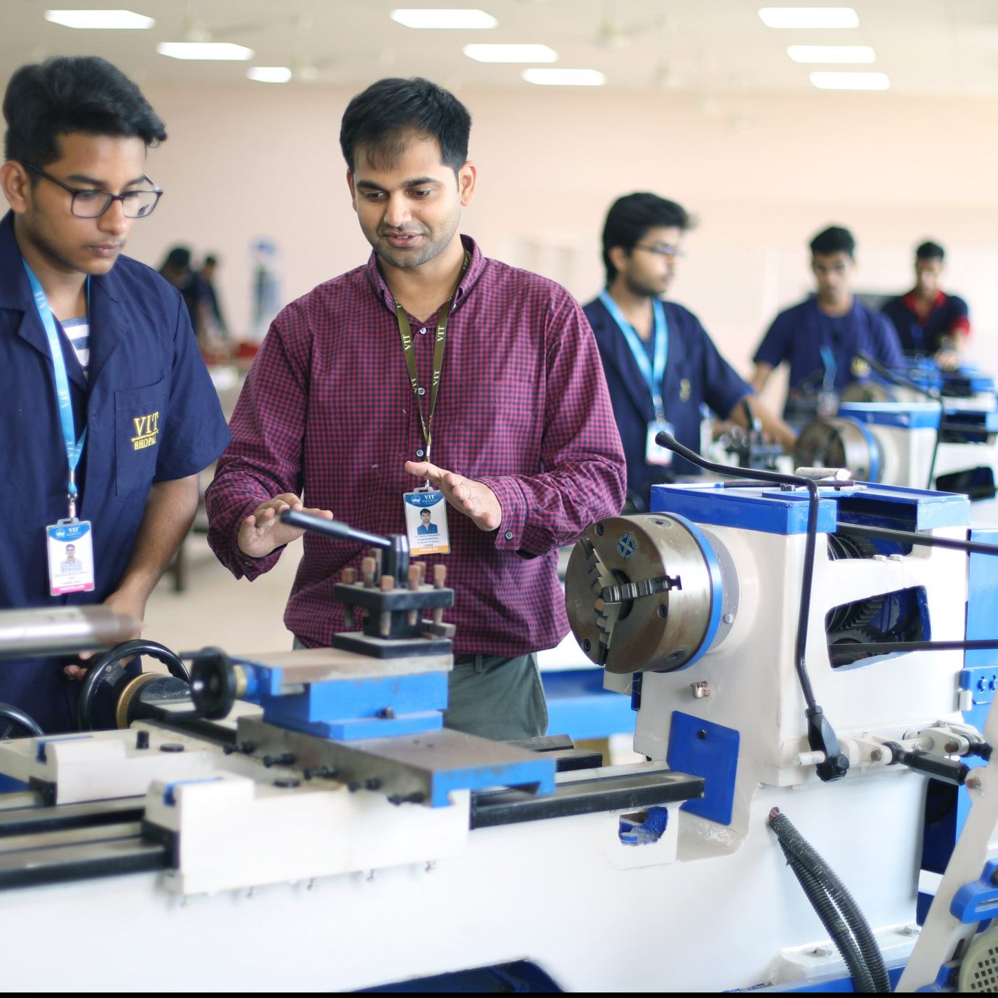 Mechanical lab VIT Bhopal  - Best University in Central India -  6-1-scaled-e1581404718766