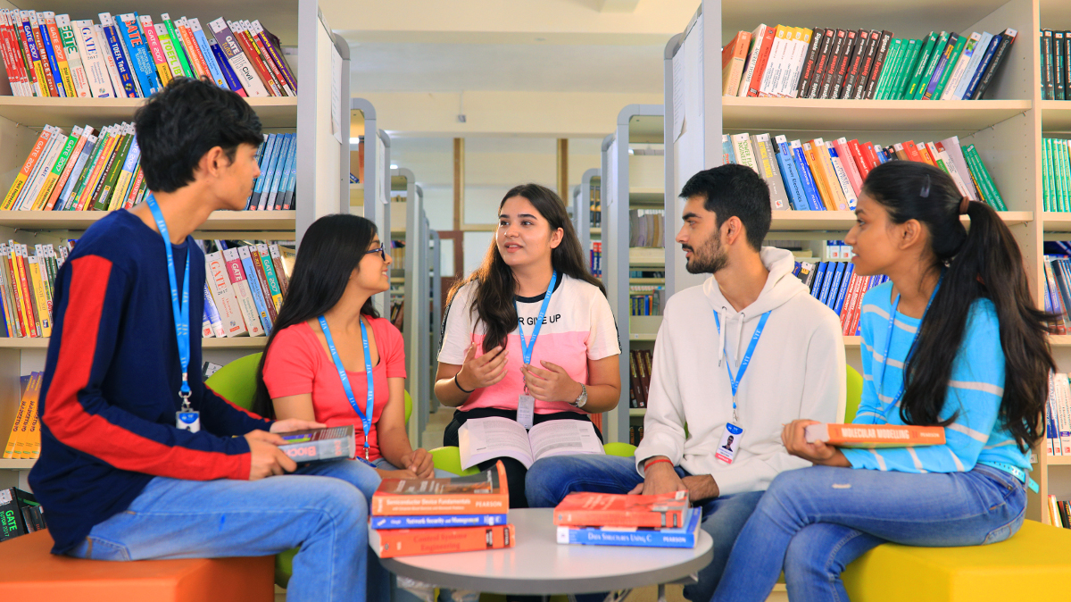 VIT Bhopal  - Best University in Central India -  Library-341