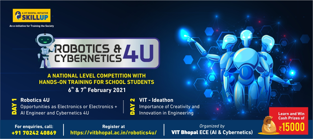 VIT Bhopal  - Best University in Central India -  Robotics-Web-Banner_updated