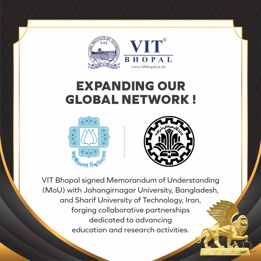 VIT Bhopal  - Best University in Central India -  Jahangirnagar-University-MoU-1024x1024