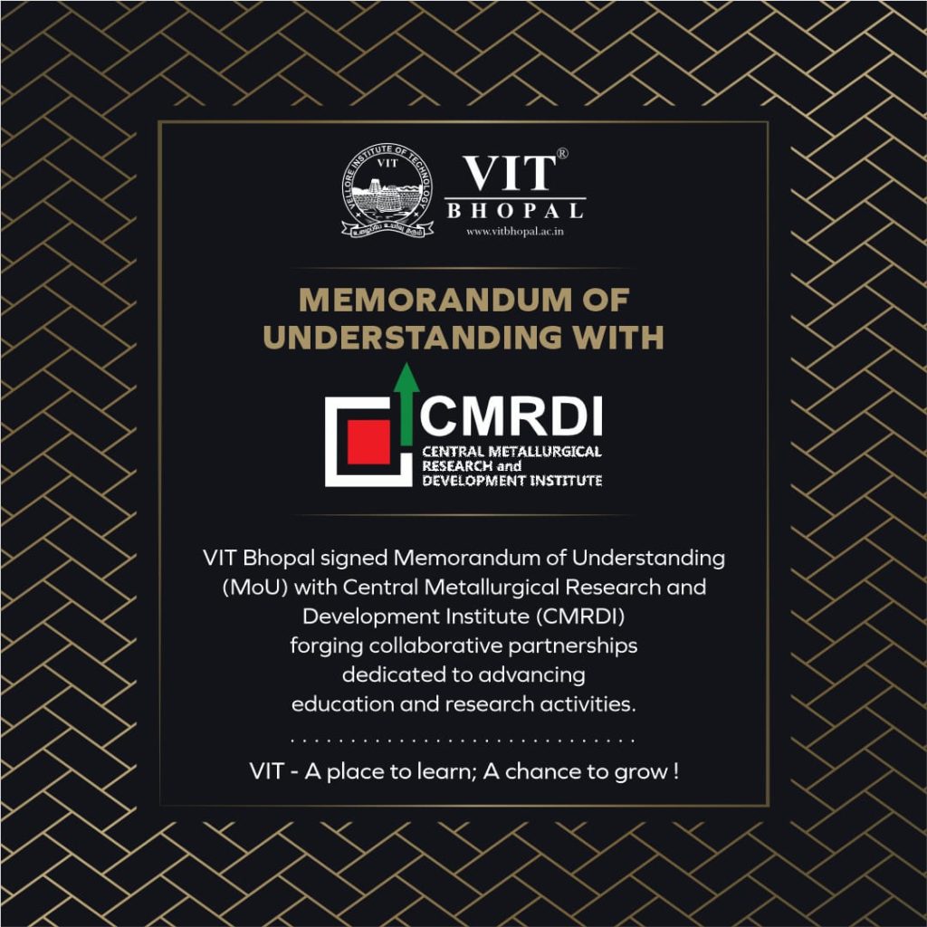 VIT Bhopal  - Best University in Central India -  CMRDI-1024x1024